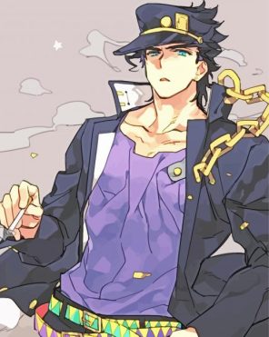 Jotaro Kujo Paint By Numbers