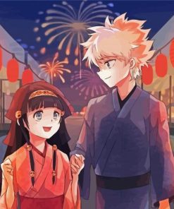 Alluka And Killua Art Paint By Numbers