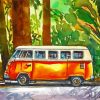 Van In Jungle Paint By Numbers