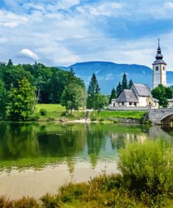 Bohinji Lake Paint By Numbers