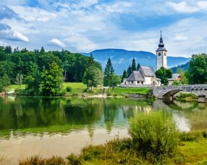 Bohinji Lake Paint By Numbers