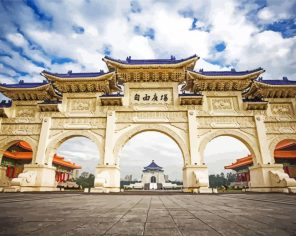 Square Arch Tapei Paint By Numbers