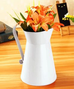 lilies In Pitcher Paint By Numbers