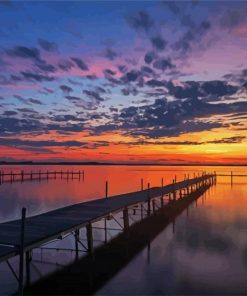 Mendota Lake Paint By Numbers