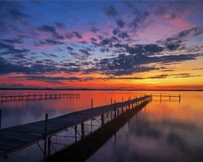 Mendota Lake Paint By Numbers