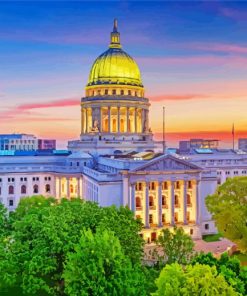 Madison Capitol Paint By Numbers