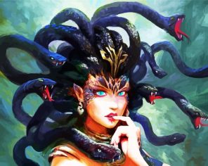 Medusa Legend Paint By Numbers