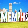 Memphis City Paint By Numbers