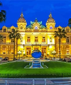 Monte Carlo Casino Paint By Numbers