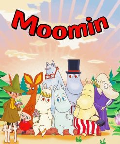 Moomin Characters Paint By Numbers