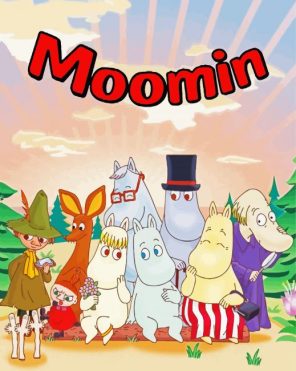 Moomin Characters Paint By Numbers