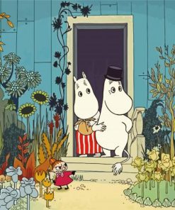 Moomin Animation Paint By Numbers