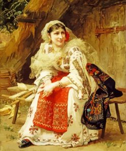 Moorish Lady Paint By Numbers