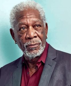 Morgan Freeman Paint By Numbers