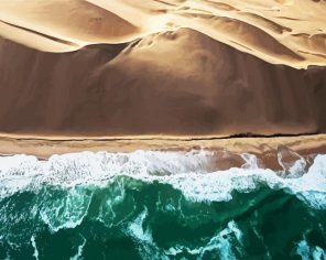 Namibia Coastline Paint By Numbers