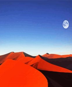 Desert Moonlight Paint By Numbers