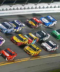 Nascar Racing Paint By Numbers