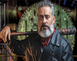 The Handome Negan Paint By Numbers
