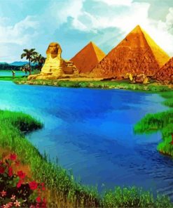 Egypte Nile Paint By Numbers