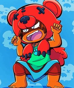 Nita Brawl Stars Paint By Numbers