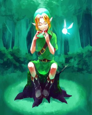 Elf Cartoon Paint By Numbers