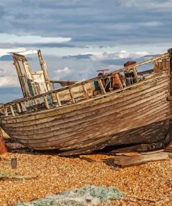 fishing Boat Paint By Numbers