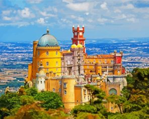 Pena Sintra Palace Paint By Numbers