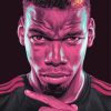 Paul Pogba Art Paint By Numbers