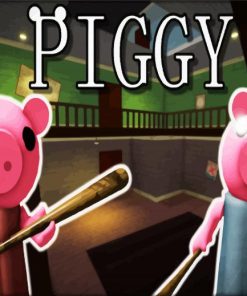 Piggy Roblox Game Paint By Numbers