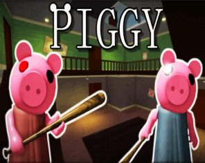 Piggy Roblox Game Paint By Numbers