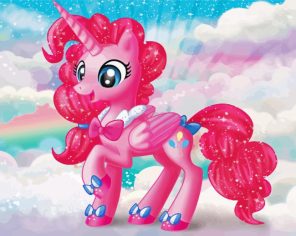 Pinkie Unicorn Paint By Numbers