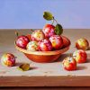 Plums In Bowl Paint By Numbers