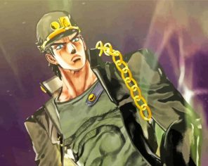 Strong Jotaro Kujo Paint By Numbers