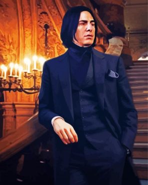 Harry Potter Teacher Severus Paint By Numbers