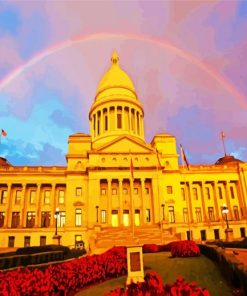 Arkansas Rainbow Paint By Numbers