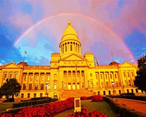 Arkansas Rainbow Paint By Numbers