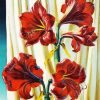 Red Liles Paint By Numbers