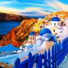 Thira Seascape Paint By Numbers