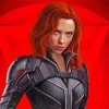 Black Widow Film Paint By Numbers