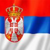 Serbia Flag Paint By Numbers