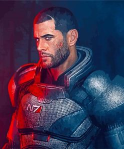 Mass Effect Game Paint By Numbers