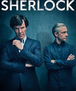 Sherlock Poster Paint By Numbers