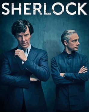 Sherlock Poster Paint By Numbers