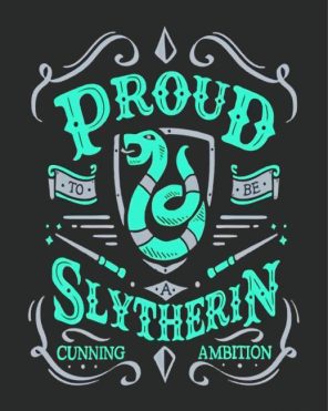 Slytherin Paint By Numbers