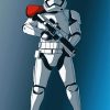 Stormtrooper Robot Paint By Numbers