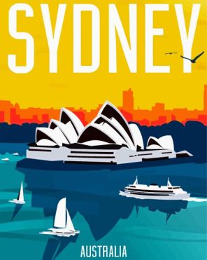 Opera House Paint By Numbers