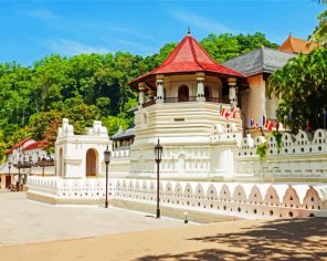 Temple Of The Sacred Tooth Paint By Numbers