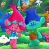 Trolls Animation Paint By Numbers