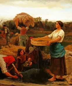 Jules Breton Paint By Numbers