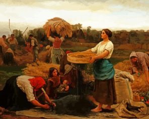 Jules Breton Paint By Numbers